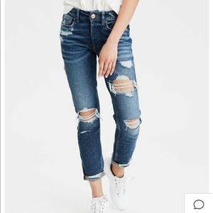 American eagle tomgirl jeans size 8 xshort